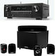 Denon Set de difuzoare Home Cinema 5.2 AVR- S660H + Polk Audio TL-1600 Bundle 135W Negru