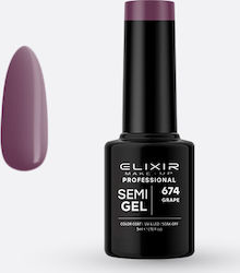 Elixir Semi Gel Ημιμόνιμο Βερνίκι Νυχιών 674 Gr...