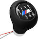 6 Shift Knob with LED Light Universal BMW M5 / Series 5 (E60/E61/F07/F10/F11/G30/G31) black