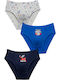 Minerva Kids' Set with Briefs Blue 3pcs