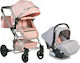 Moni Gigi 3 in 1 Baby Stroller Suitable for New...