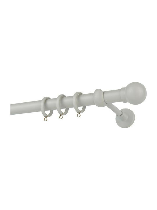 Zogometal Metallisch Vorhangstange Einfach Φ25m...
