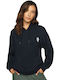 Women's Sweatshirt Hooded Black