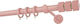 Zogometal Металик Корниз Φ25мм 300бр Pink / Natural