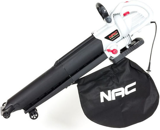 NAC Laubbläser / Sauger Handheld Elektrisch 3000W mit Lautstärkeregelung & Maximaler Luftgeschwindigkeit 270km/h
