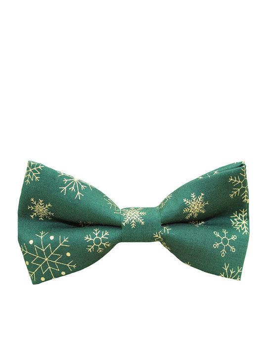 JFashion Ръчно изработено Папионка Christmas Зелен