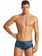 Arena Iconic Men's Swimwear Slip Gray with Patterns