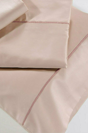 Down Town Home S250 Pillowcase Set with Envelope Cover 11 Pudre 52x75cm.
