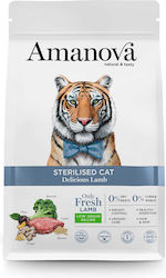 Amanova Sterilised Cat Hrană Uscată fără Gluten...