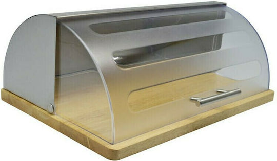 Ankor Brotkasten mit Deckel aus Bambus Transparent 39x28.5x16cm Ankor Brotkasten mit Deckel aus Bambus Transparent 39x28.5x16cm