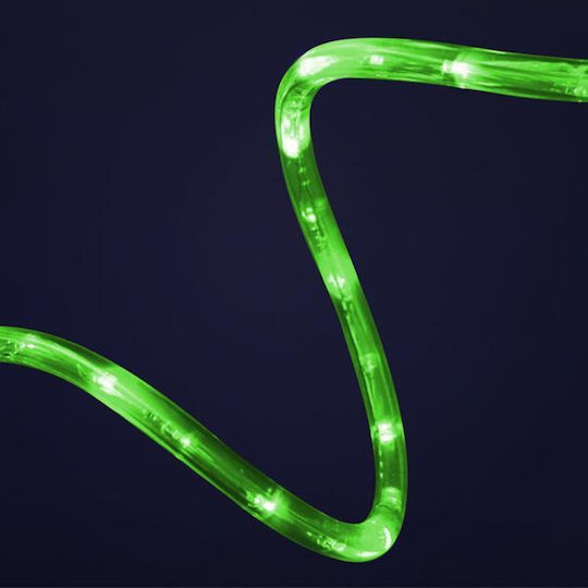 Christmas Light Tube Green 220V 3600 Light Bulbs 100m IP20 Single-channel
