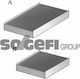 Purflux Cabin Filter Citroen C3 / C4 Peugeot 2008 / 207 / 208