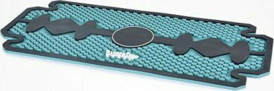 Barber Icon Mat Razor Blade Πατάκι Πάγκου Αντιολισθητικό Κομμωτηρίου