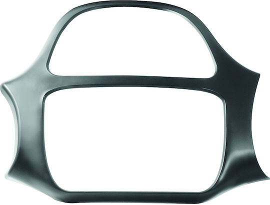 Phonocar DIN Fascia Panels 2 Din Black Glossy for Fiat Punto 2012+