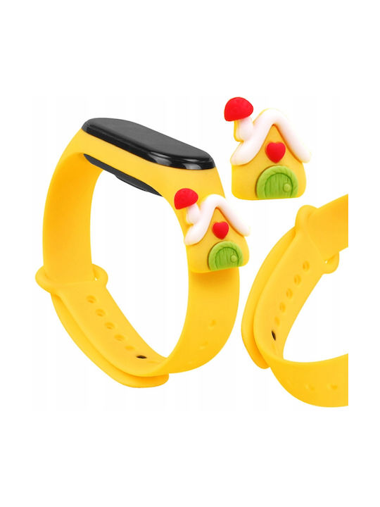Strap Xmas Strap Yellow Lodge (Mi Smart Band 5/Mi Smart Band 6)
