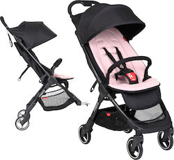 Phil & Teds Go Double Adjustable Double Stroller Suitable for Newborn Blush 11.5kg