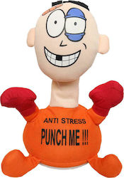 Κούκλα Anti-Stress Punch Me Squishy Spumant Portocaliu