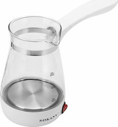 Sokany Ηλεκτρικό Μπρίκι 600W 500ml Λευκό Sokany Ηλεκτρικό Μπρίκι 600W 500ml Λευκό