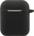 MIACA2SLTBK Case Silicone in Black color for Apple AirPods 1 / AirPods 2