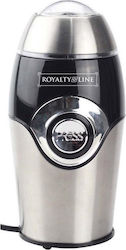 Royalty Line Ηλεκτρικός Μύλος Καφέ 200W με Χωρητικότητα 80gr Ασημί Royalty Line Ηλεκτρικός Μύλος Καφέ 200W με Χωρητικότητα 80gr Ασημί