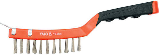 Yato Edelstahl Drahtbürste 290mm Bürsten - Handfeger für die Arbeit Yato