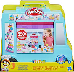 Hasbro Play-Doh Ice Cream Truck για 3+ Ετών 5τμχ