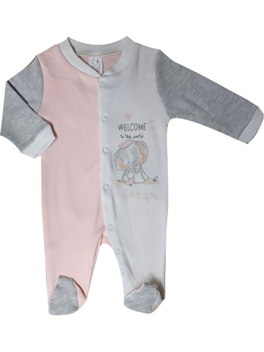 Bebe Cooney Set Baby Strampler Langärmliges Gray