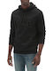Sweatshirt mit Kapuze Schwarz