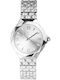 Police Agra Women's Watch with Silver Metal Bracelet