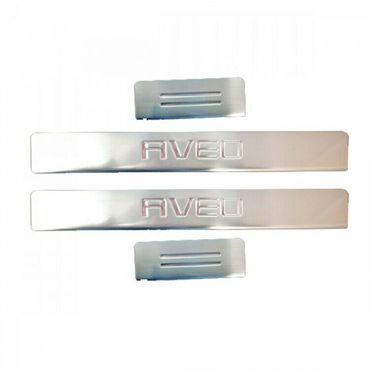 S-dizayn Innenraum Dekorative Türschwellen für Autos Chevrolet Aveo 4pcs