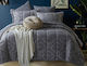 Liolios Home Duvet Queen 220x240cm Classic Grey