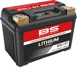 BS Lithium Motorradbatterie YTZ7-BS 300A mit Kapazität 60Wh