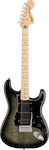 Squier Affinity FMT Electric Guitar Stratocaster with HSS Pickup Configuration Black Burst