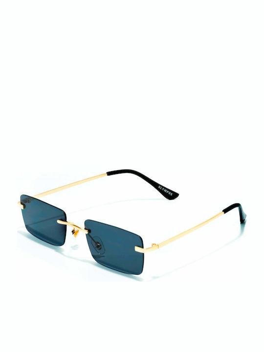 Olympus Sunglasses Hercules Unisex Γυαλιά Ηλίου με Μεταλλικό Σκελετό Gold Black 01-059