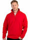 Result Micron Fleece Ανδρικό Διαφημιστικό Φούτερ Μακρυμάνικο σε Κόκκινο Χρώμα