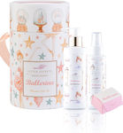 Little Secrets Ballerina Christmas Gift Box: Girly Body Cream Комплект за грижа 200мл & Girly Мъгла за тяло 100ml & Натурален сапун 100ml 3бр