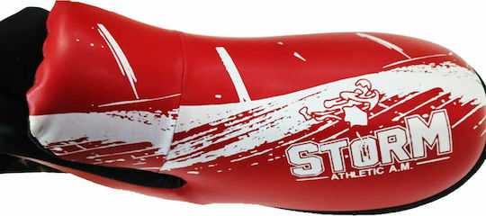 Storm Athletic Storm Athletic Semi Contact Pu Schienbeinschoner Erwachsene Rot