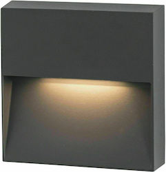 Zambelis Lights Στεγανό Σποτ LED 6W 3000K 3.7x15x15εκ.