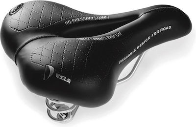 Monte Grappa Vela 2009 Black Bicycle Saddle