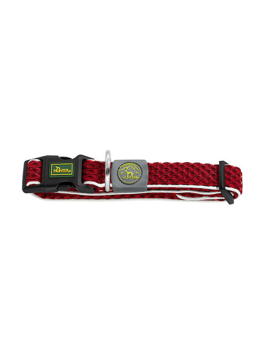 Hunter Hilo Vario Basic Mesh Κολάρο Σκύλου σε Κόκκινο χρώμα XLarge 38mm x 45 - 70cm