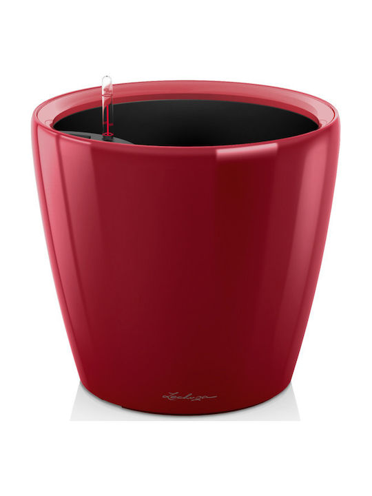 Lechuza Classico LS 35 Flower Pot Self-Watering 36x32.5cm Scarlet Red High-Gloss 16067
