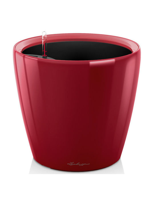 Lechuza Classico LS 35 Ghiveci de flori Auto-alimentare 36x32.5cm Scarlet Red High-Gloss 16067