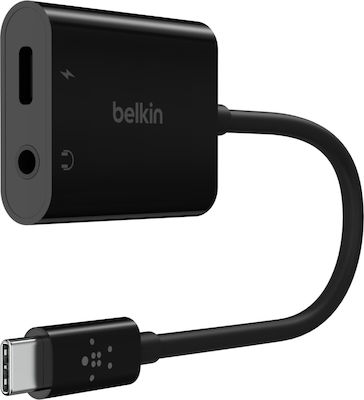 Belkin RockStar Μετατροπέας 3.5mm / USB-C male σε USB-C female