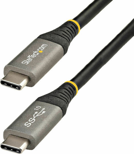 StarTech USB 3.2 Video Kabel USB-C männlich - USB-C 100W PD Schwarz 0,5m