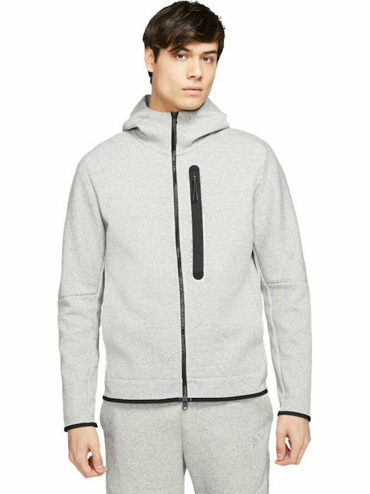 Tech Fleece Hanorac cu Glugă Gri