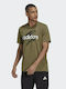 Adidas Aeroready Αθλητικό Ανδρικό T-shirt Focus Olive με Λογότυπο