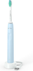 Philips DailyClean 2100 Periuță de dinți electrică cu cronometru Light blue