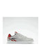 Reebok Παιδικά Sneakers Royal Complete Pure Grey 2 / Core Black / Vector Red