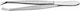 Eurostil Eurostil Eyebrow Tweezers with Straight Tip Silver 8cm