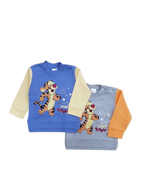 Σετ Παιδικές Μπλούζες Πολύχρωμες Tiggers